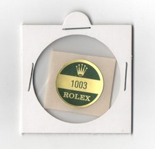 Rolex 1003 caseback - caseback, sticker