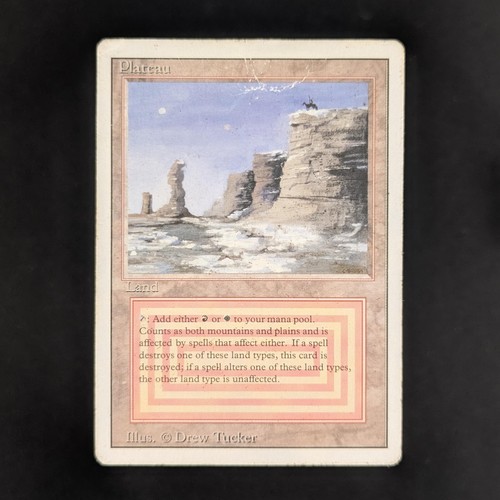 Mtg plateau - \\>>, (po)