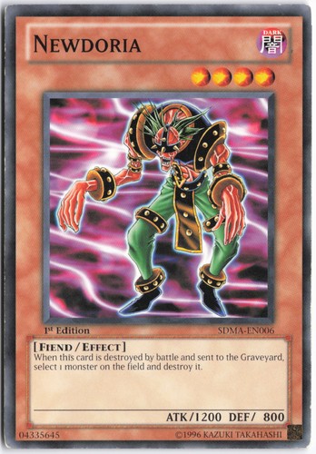 Yugioh newdoria sdma en006 - -, sdma-en006