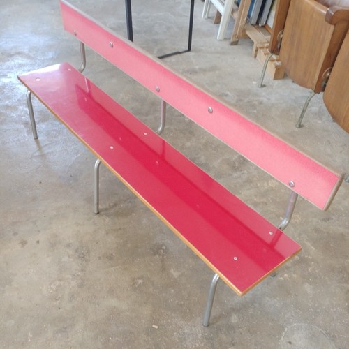 Panca asilo formica - formica, rossa