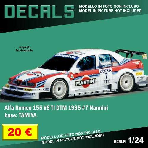 Decals repro alfa romeo 155 - alfa,