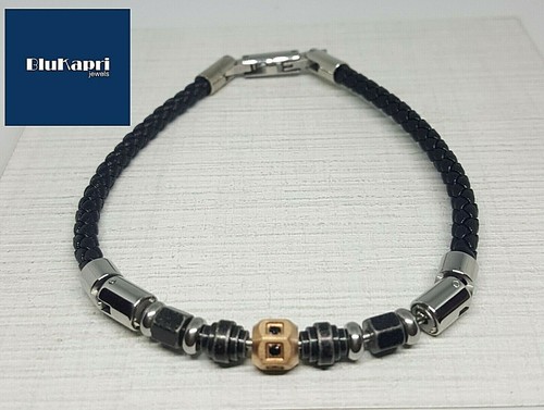 Bracciale uomo blukapri steel - bracciale,