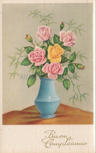 Buon compleanno fiori - -,