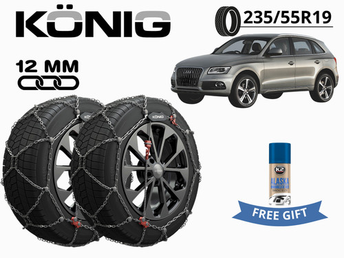Catene neve konig 12mm per - neve,