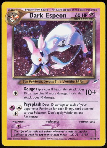 Dark espeon 105 pokemon - dark,