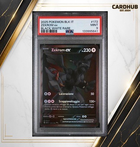 Carta pokemon zekrom - carta,