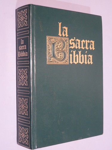 Sacra bibbia fulvio - bibbia,