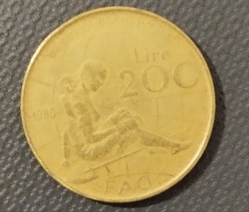 200 lire valorizzazione della - 200,