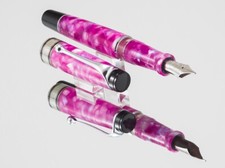 2023 AURORA OPTIMA CALEIDOSCOPIO L.E. N# 0000 ROSA MARMORIZZATA 18K NUOVO CON SCATOLA MAI USATO NOS!