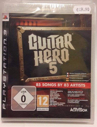 Guitar hero ps3 - guitar, 5