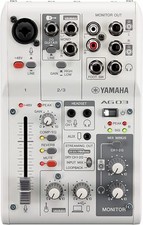 Yamaha ag03 mk2 white mixer - mk2, 3