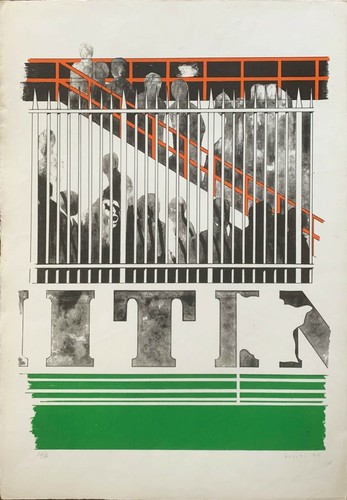 Dino boschi litografia - litografia, la