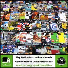 Manuali istruzioni originali documenti per giochi Sony PlayStation PS1 PSOne