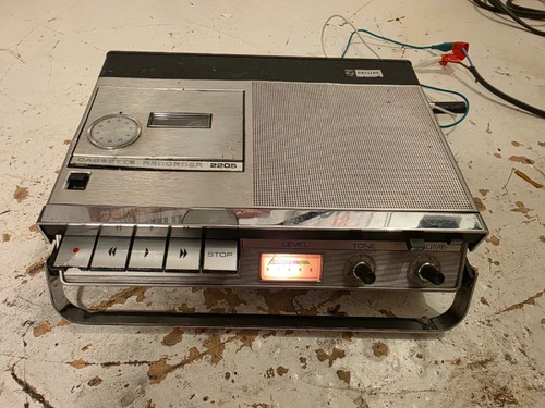 Registratore cassette philips - cassette,