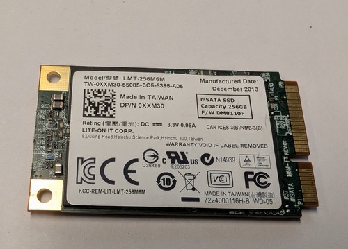 Ssd lite msata - lite-on, 256