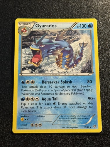 Pokémon gyarados cosmos holo - pokémon,