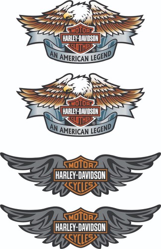 Adesivo logo originale harley - logo,