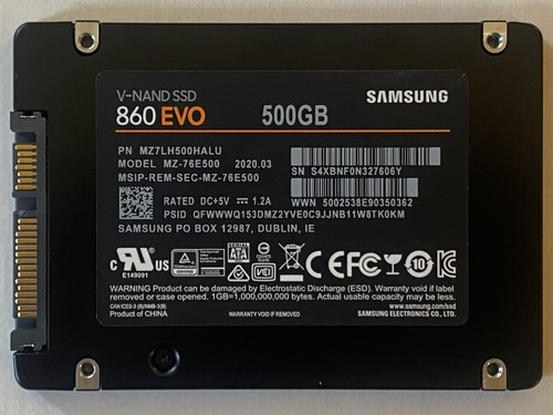 Ssd samsung 860 - ssd,