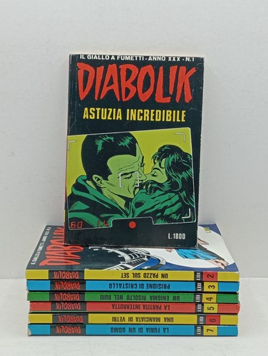 Diabolik annata completa anno