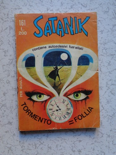 Satanik 161 con adesivi - satanik,