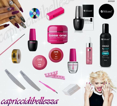 Kit ricostruzione unghie base - kit,