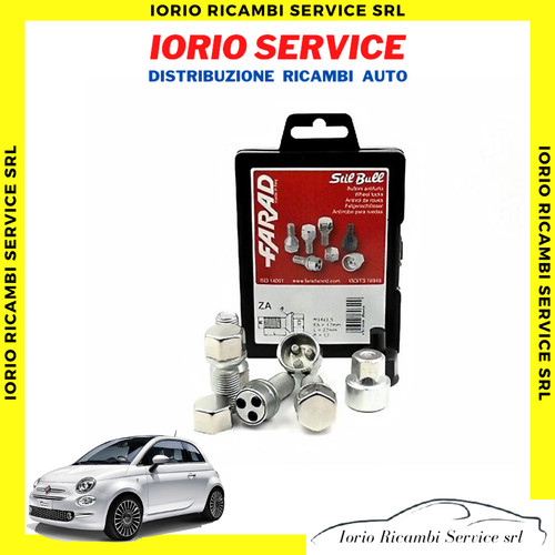 Kit bulloni antifurto - kit,