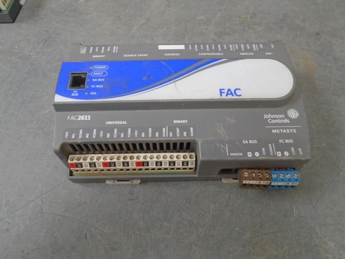 Johnson controls metasys fac - johnson,