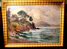 -PITTORE DONADIO --NERVI--VILLA LUXORO-CAPOLUNGO -GENOVA