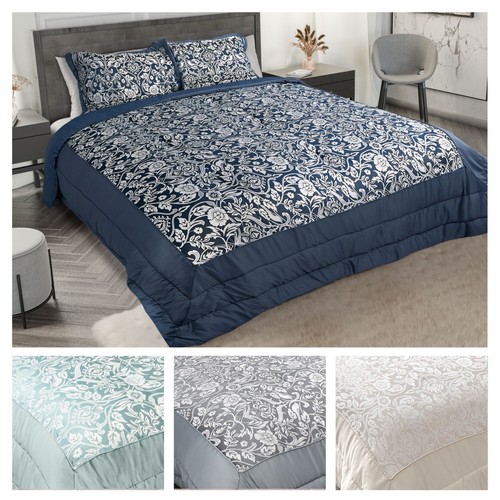 Set copriletto 3pz trapuntato - set,