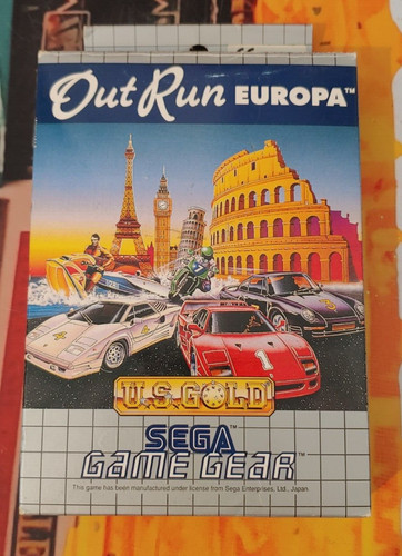 Out run europa sega - out, (1992)