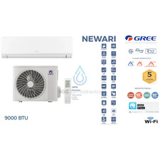 CLIMATIZZATORE MONOSPLIT GREE NEW ARI 9000 BTU A++ A+ R32 INVERTER WIFI INCLUSO