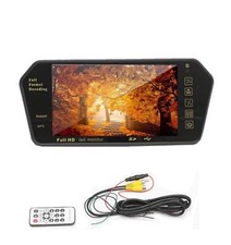 SPECCHIETTO RETROVISORE MONITOR 7'' BLUETOOTH USB FULL HD DISPLAY PER AUTO TOUCH