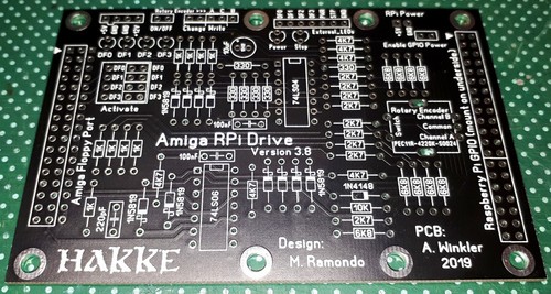 Amiga raspberry drive - raspberry,