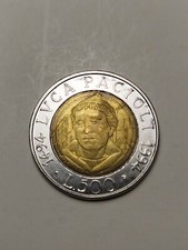 Moneta da 500 lire Rara Luca