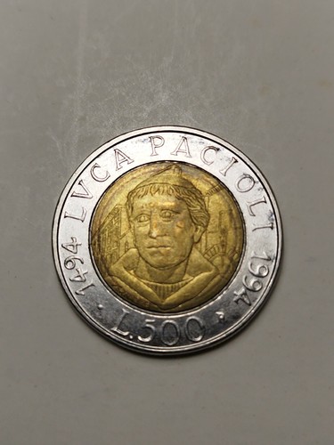 Moneta 500 lire rara luca - lire,
