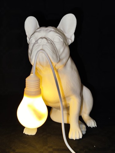 Lampada cane french bulldog - lampada,