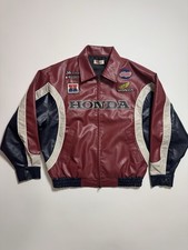 Giacca di pelle Honda taglia M