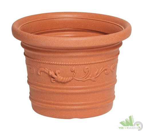Vaso resina portavaso tondo - vaso,