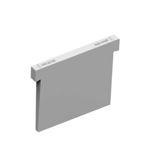 Cuneo vetro pvc grigio - vetro,