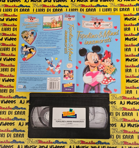 Vhs film topolino - film*, minni