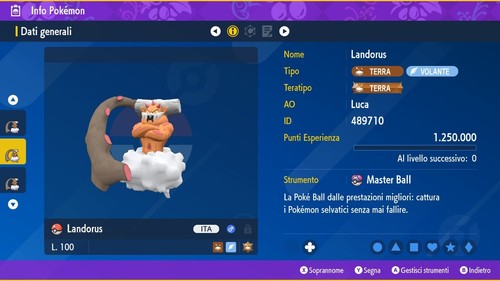 Landorus 6iv masterball - landorus,