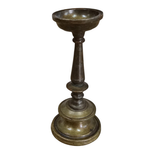 Vecchia antica lampada - , olio