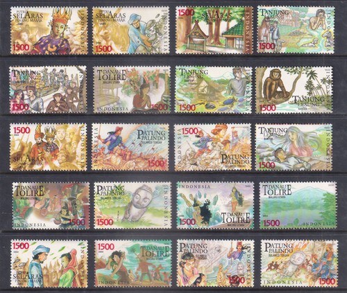Indonesia 2004 folk tales - folk,