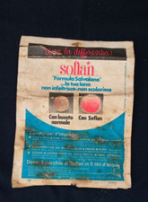 DETERSIVO VINTAGE CONFEZIONE OMAGGIO SOFLAN APERTA PUBBLICITà RARO