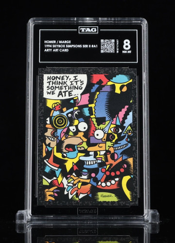 1994 skybox simpsons arty - skybox,