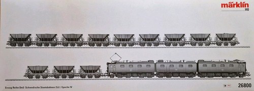 Märklin 26800 treno minerale