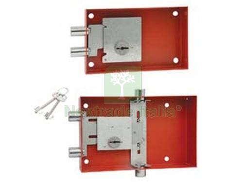 1pz serratura con chiave - con, a