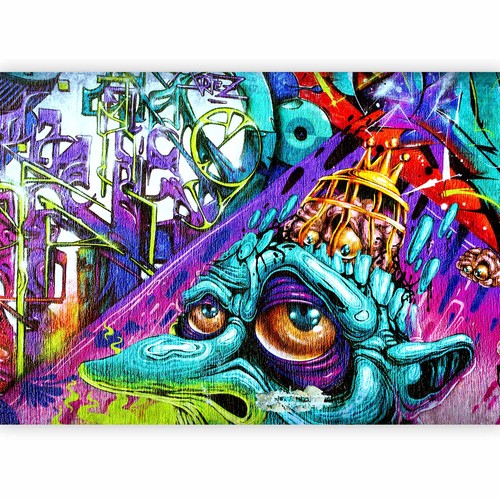 Graffiti effetto mattone - effetto,