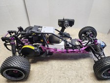 HPI Baja 5B Gas Alimentato 2 Tempi Dirt Buster Buggy 1/5 RC Auto Nuovo Mai Usato 