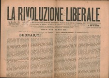 La Rivoluzione Liberale: rivista storica settimanale - Anno IV n.12, 22 Mar 1925